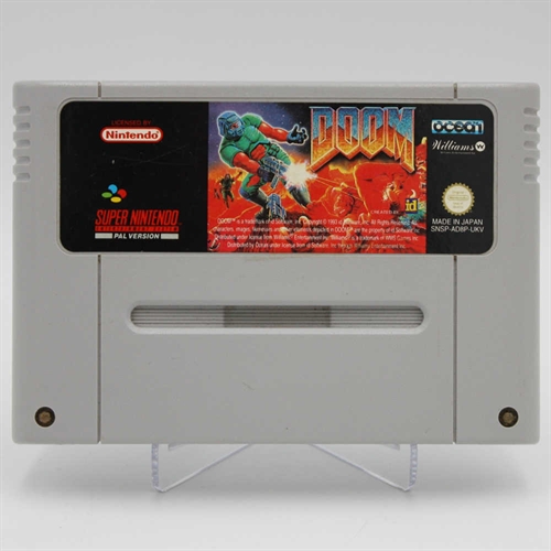 DOOM - SNES - Cartridge - (UKV) (A Grade) (Genbrug)